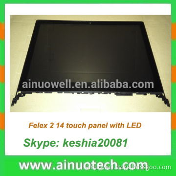 laptop 14.0 inch touch panel for Lenovo flex 2 14 inch model N140BGE -E33 TP with led screen